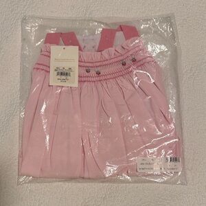 NIV TBBC Strawberry Smocked Pink Girls Bubble Size 2T